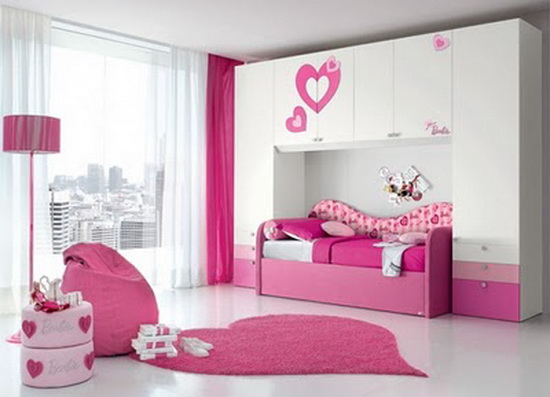 Cute Pink Bedroom Design For Teenager Girls – 10 Cool Ideas For ...